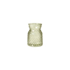 Glassvase “Grethe” – mønster i glass, 14 cm