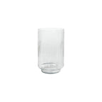 Glassvase “Marit” med riller – 17 og 23 cm