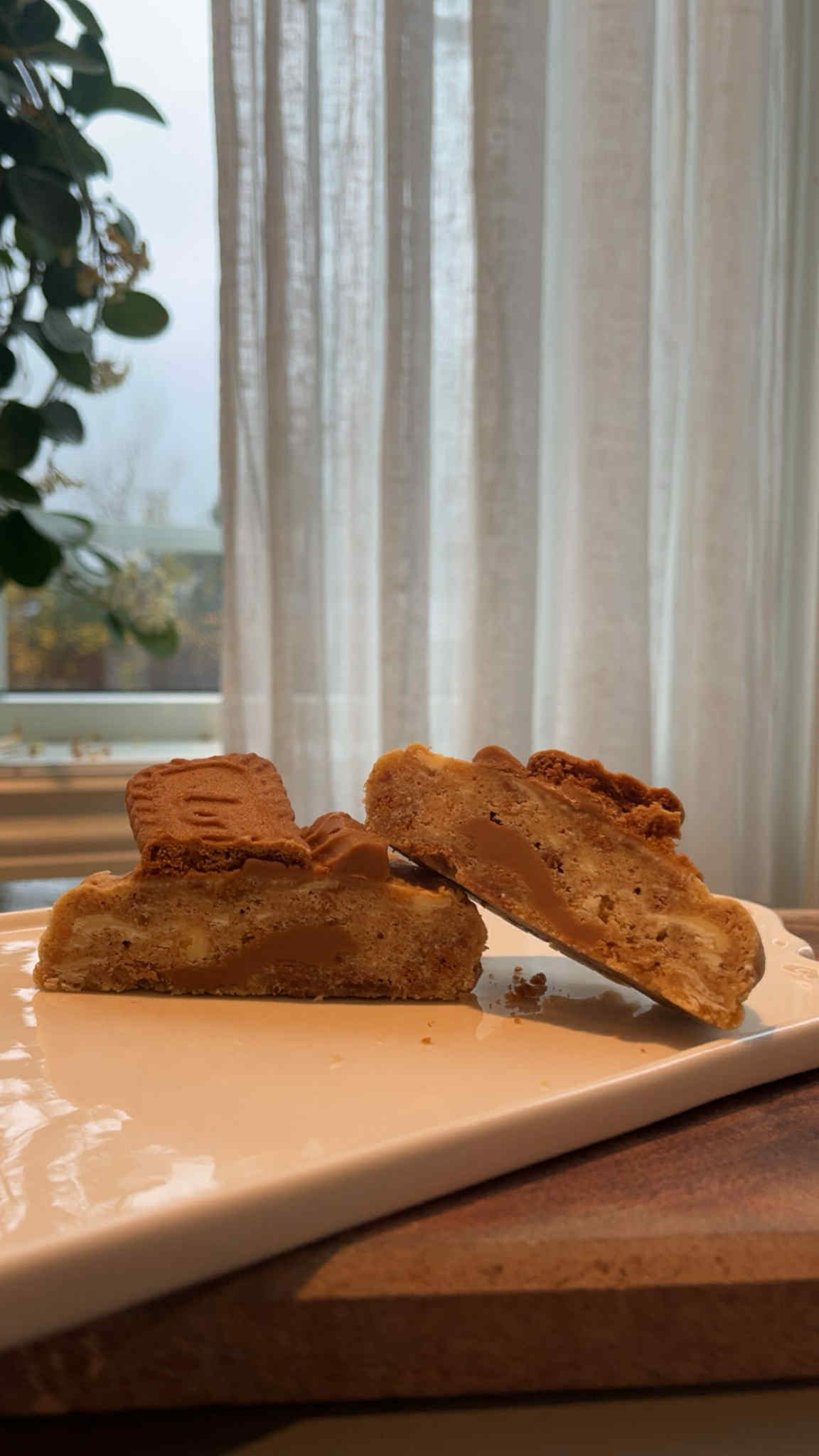 Biscoff Cookie – håndlaget cookie med karamell og krydder