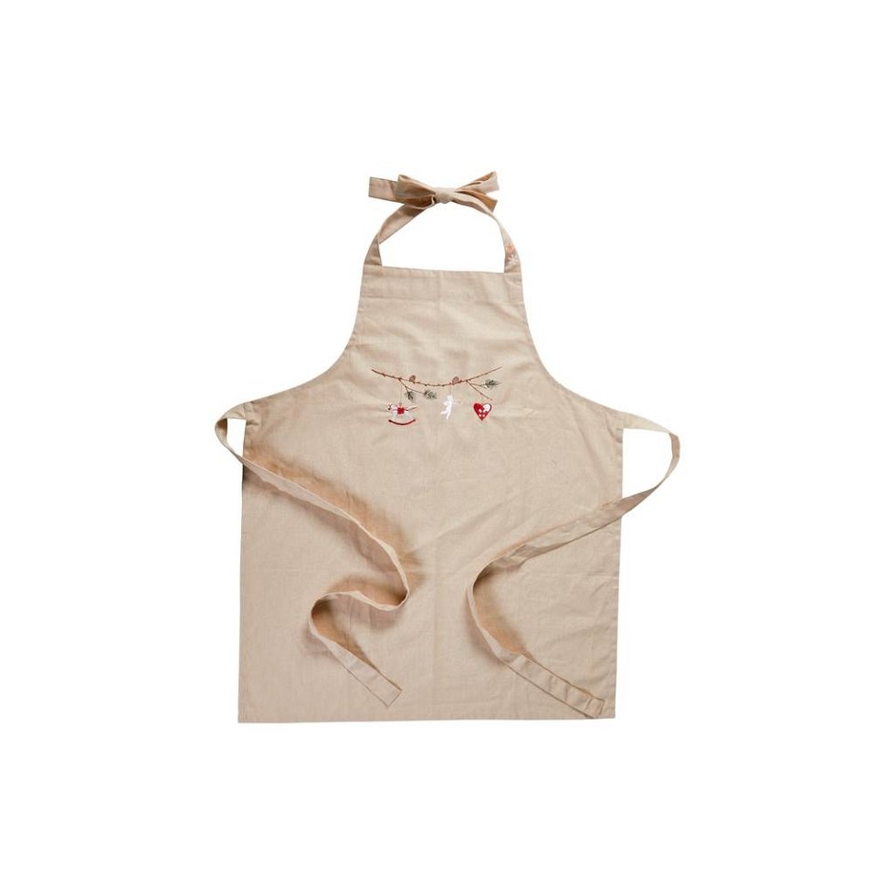 Forkle til barn – julemotiv brodert
