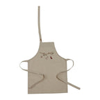 Forkle med julemotiv – brodert bomull