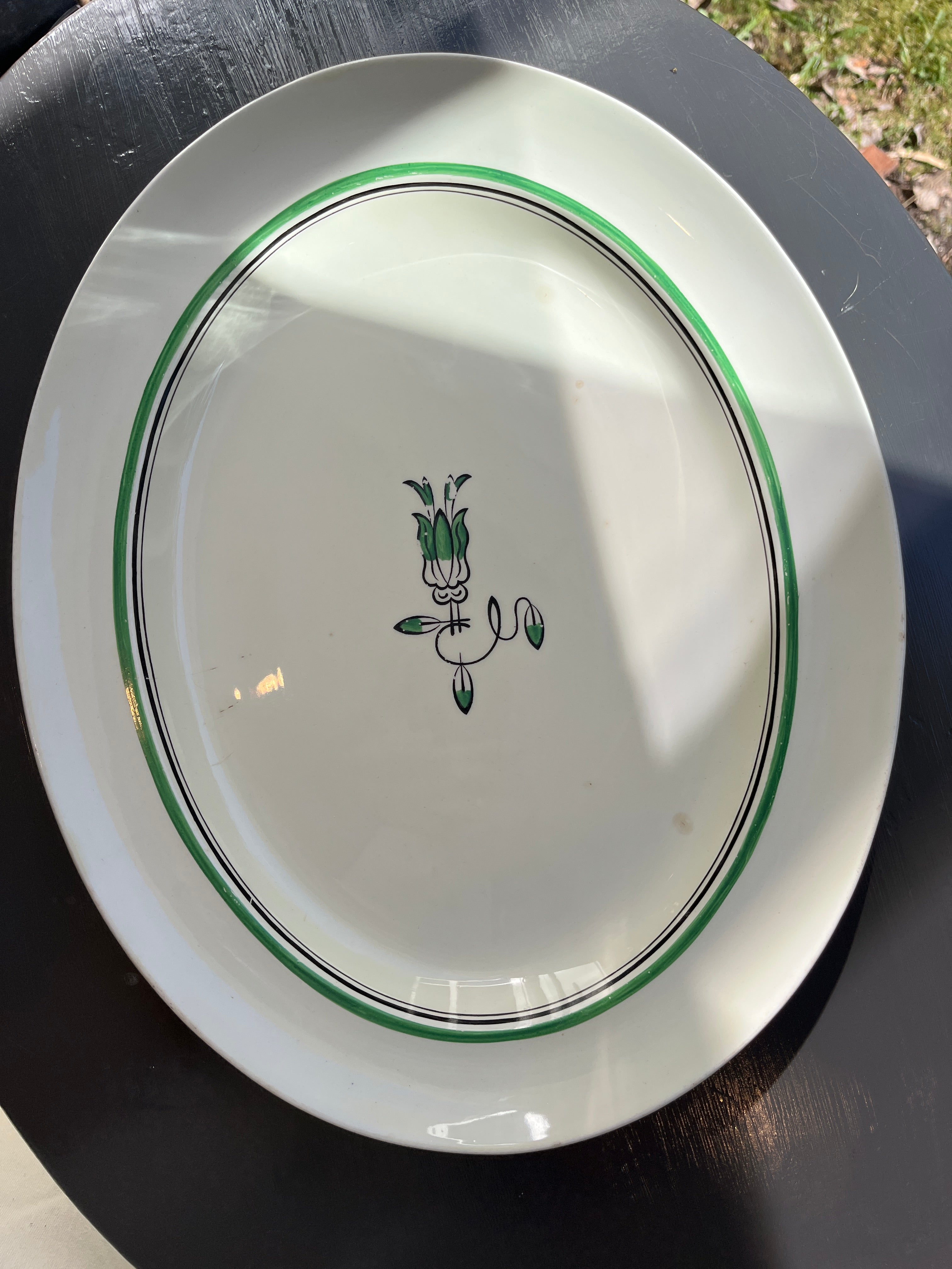Vintage serveringsfat fra Porsgrund