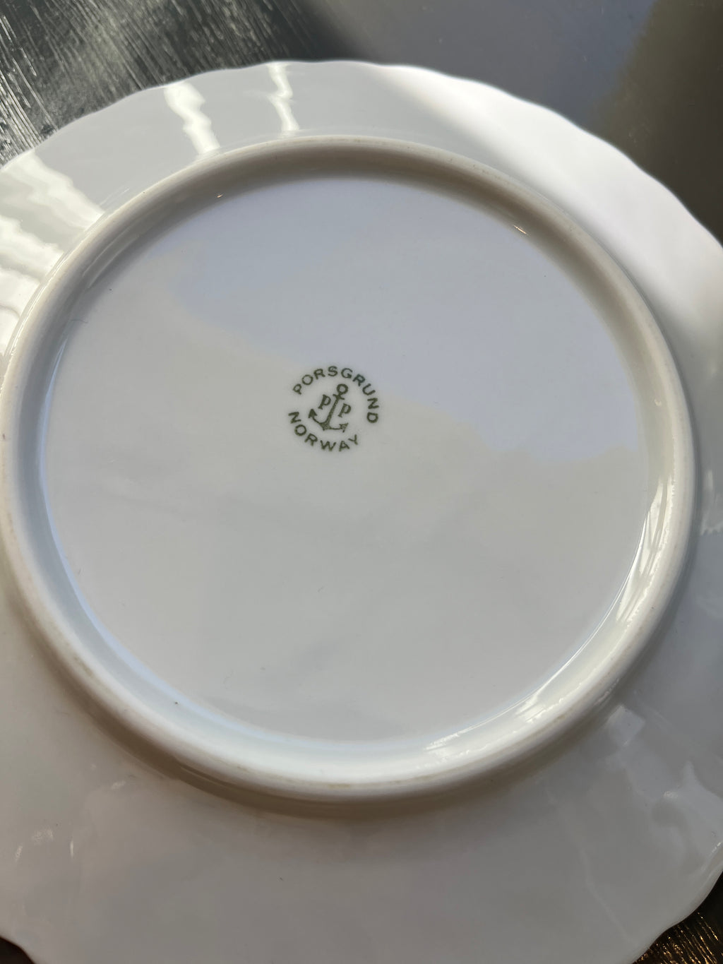 Vintage kaffeservise fra Porsgrund – lys blå