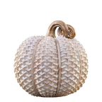 Dekorative gresskar – antikk latte (flere størrelser)