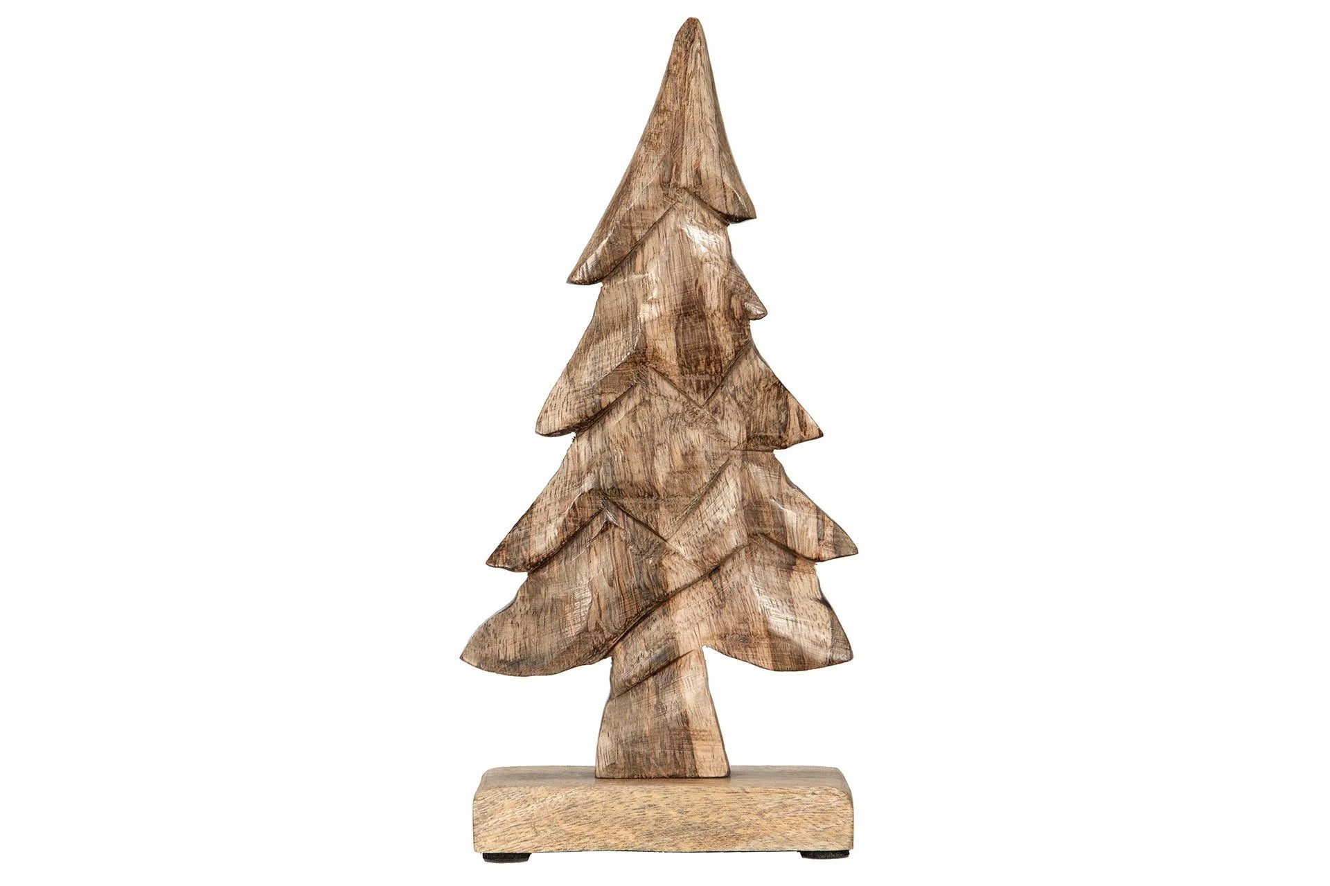 Juletre – lite dekorasjonstre i tre, 18 cm